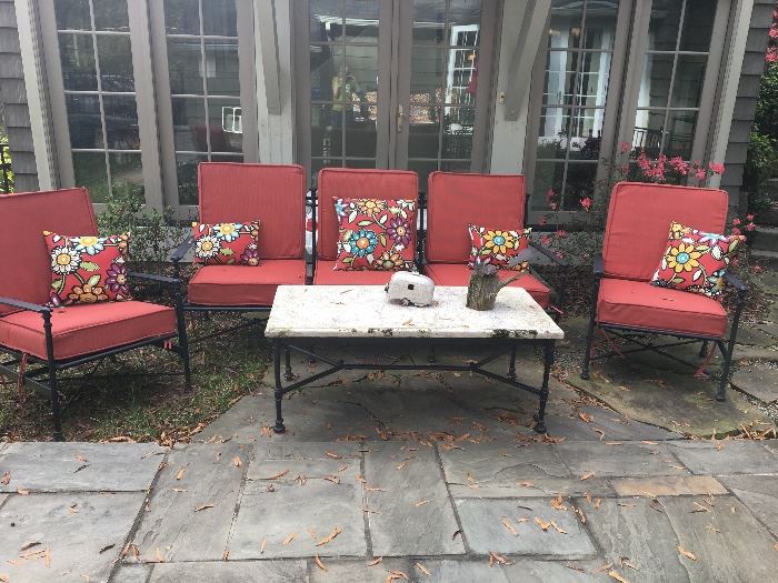 POTTERY BARN OUTDOOR FURNITURE.