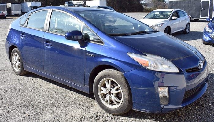 At 8PM: 2011 Toyota Prius Hybrid | Apx. 80K Miles; Synergy Drive; Blue Metallic Exterior, Gray Sport Cloth Interior; Power Windows, Locks, Mirrors; Steering Wheel Audio and Cruise Controls; AM/FM Stereo with CD & Satellite, and more! | VIN: JTDKN3DU2B0269273