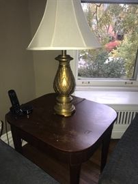 Table lamp $55 SOLD
End table $85