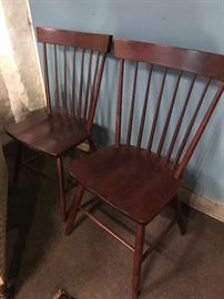6 dining chairs
(2 black, 4 brown)
$75each
