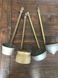 Great collection of large antique copper ladles
$40 each