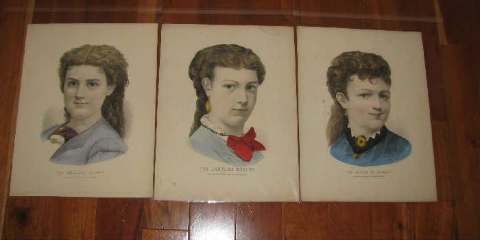 Just some of the Currier and Ives Lithos