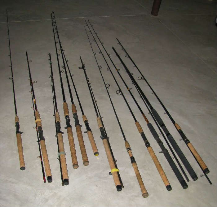 These rods are for sale!