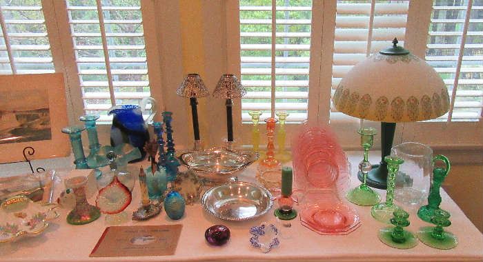 Antique and art glass