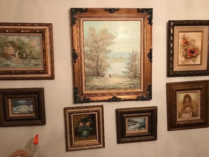 Oil paintings