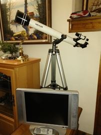 Television and Meade telescope