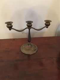 Antique English candelabra