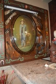 Kit Dalton Guns and Photograph, with a Colt Army Gun & A Remington 1858, both Desireable. These are rare and great items in the shadow box. There is more information on Daltondatabank.org