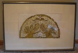 Deacon Abner Stow Parker and Neal Framed Art,