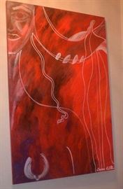 Laura Little Large Oil Painting