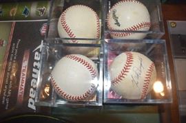 Signed Baseballs