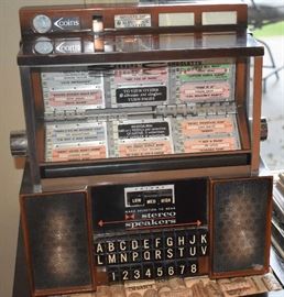 Vintage 1950s 60s Seeburg Consolette Diner Table Remote Jukebox