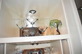 Art Glass and Zellique Style Vase