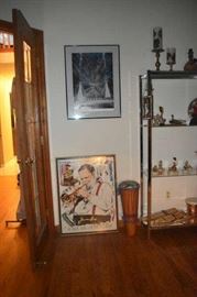 Al Hirt Poster and Piano Wolf Lady