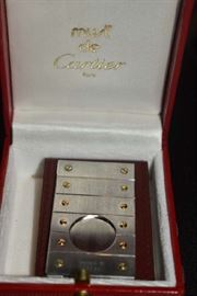 Cartier Santos Cigar Cutter with Gold