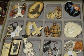 Scrimshaw Pendants More