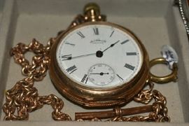 Waltham Pocket Watch Jeweled