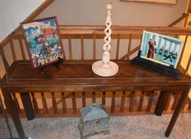 Colorful Reverse Glass Art by Domagala