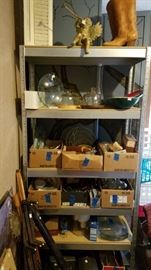 Box lots, misc. Shelf for sale