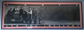 Poster for "Eddie and The Cruisers", from 1984...a few autographs still readable