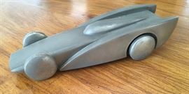 British Futuristic Car Sculpture