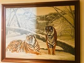 Tiger painting