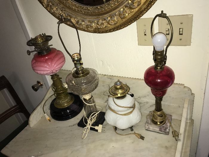 Assortment of Lamps