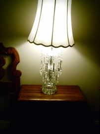 2nd large crystal lamp