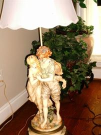 Large Figurine Lamp 