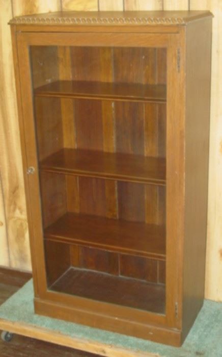 Small Glass Door Bookcase