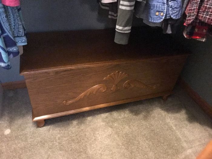 Cedar Chest by Lane, Ladies size large & size 14 clothing