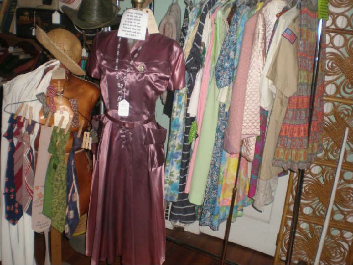 Vintage clothing, ask for bundle price! One dress form left too!