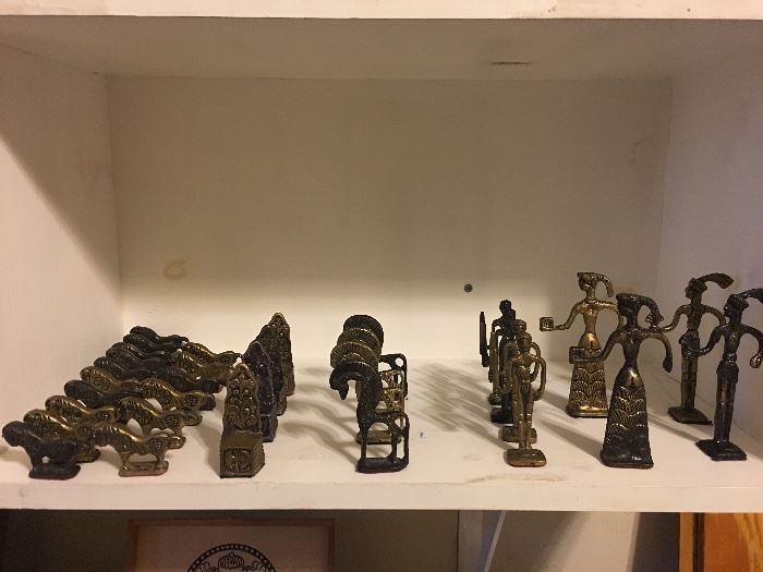 Egyptian chess pieces