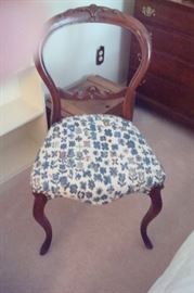 Victorian chair.