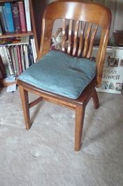 Vintage desk chair.