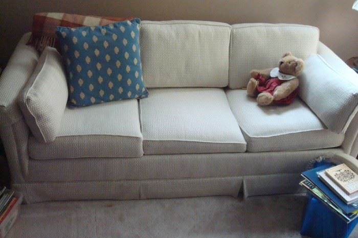 Sleeper sofa.