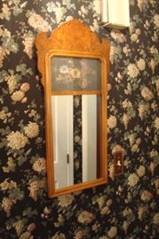 Chippendale style wall mirror.