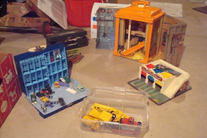 Hot wheels, Matchbox cars, G. I. Joe and etc.