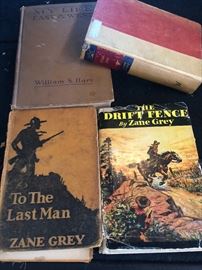 Vintage and antique books