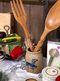 Stoneware crock