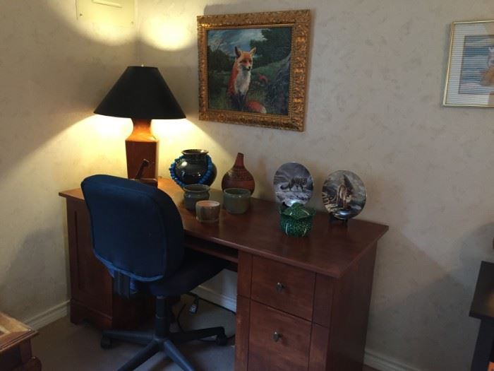 Computer desk & chair