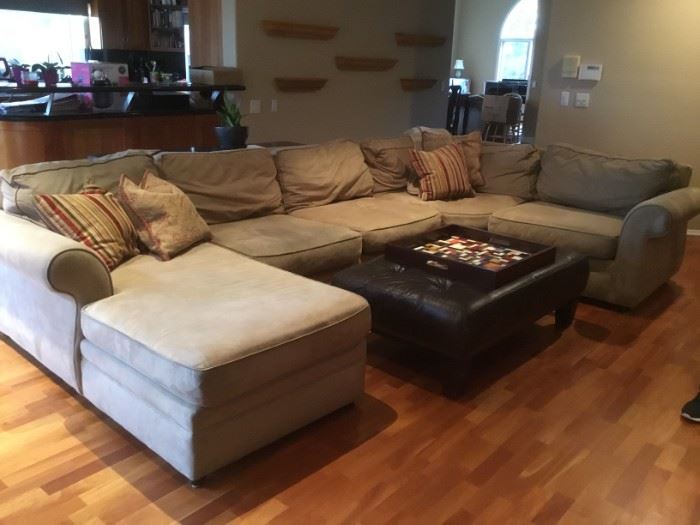 Sectional Sofa - Center coffee table not included