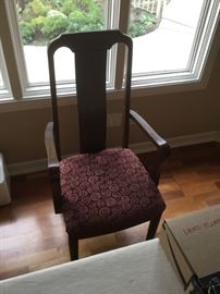 Set of 8 Dining chairs - 2 arm 6 without arms