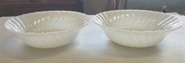 Vintage Anchor Hocking "Shell" Veggie Bowls