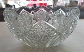 Vintage Imperial Glass "Arches and Hobstar" Bowl