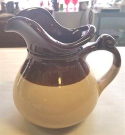 McCoy Brown & Cream Color Pitcher # 2