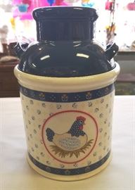 Vintage "Chicken" Cookie Jar / Made in Japan