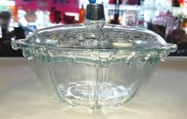 Vintage Candy Dish with Lid / Beautiful