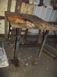 steel work table