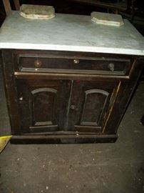 marble top commode  50.00